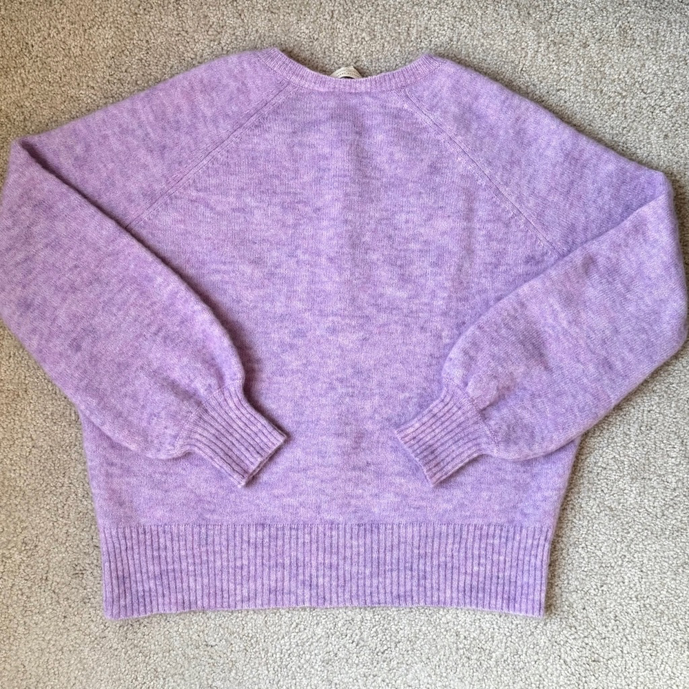 Sézane Leon sweater in lilac, Small - Picture 6 of 9